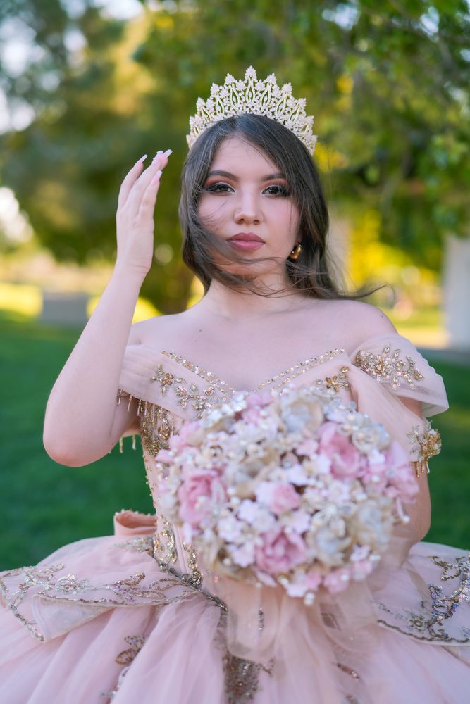 Quinceañera Portrait by AG PhotoVideo Production