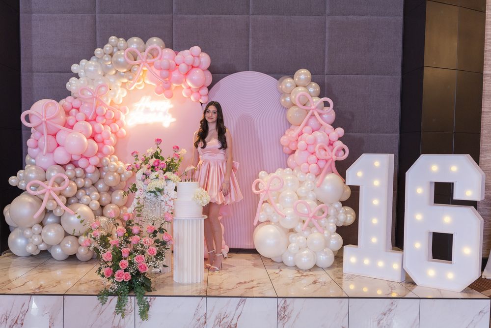 Sweet 16 Décor by AG PhotoVideo Production
